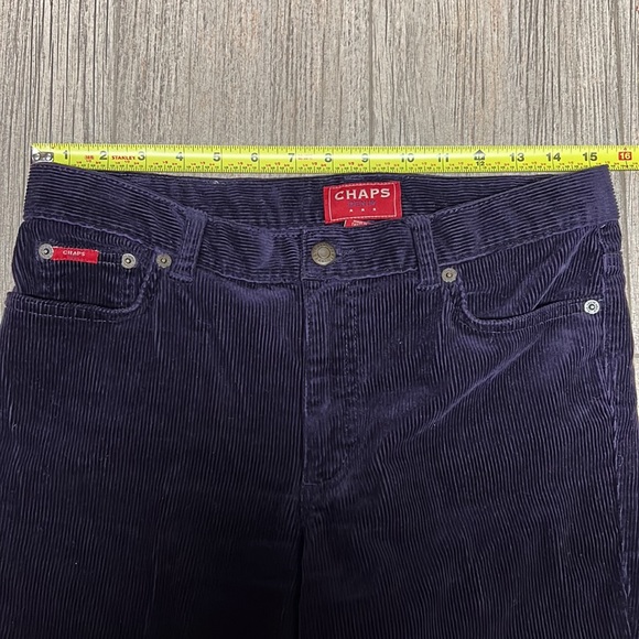 Chaps Denim Women’s Corduroy Jeans Purple Size 4 - Picture 8 of 10